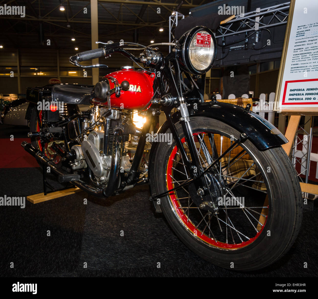 Imperia moto Rudge Python, Ulster Special, 1932 Banque D'Images