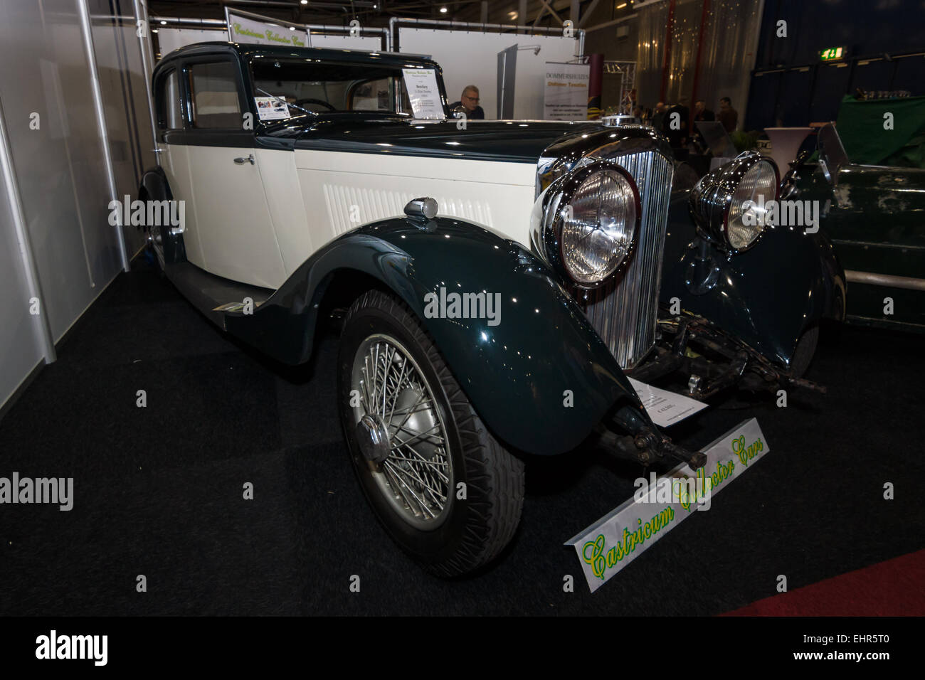 Voiture de luxe pleine grandeur Bentley 3.5 litre (Sports saloon by Park Ward), 1935 Banque D'Images