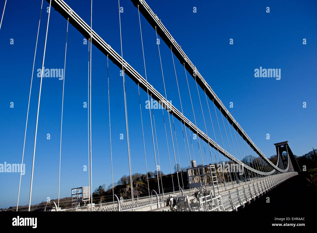 Le pont suspendu de Clifton à Bristol en Angleterre Banque D'Images