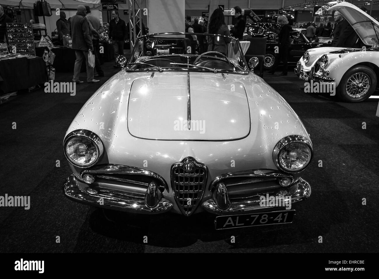Voiture Compacte Alfa Romeo Giulietta Spider, carrosserie par Pininfarina Banque D'Images