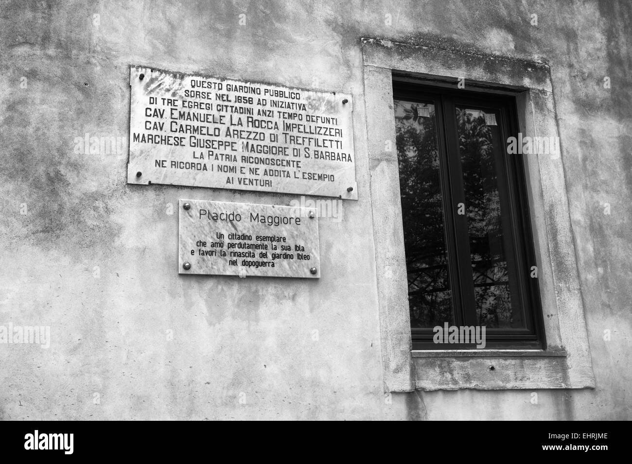 Capucins à Raguse, Sicile Banque D'Images