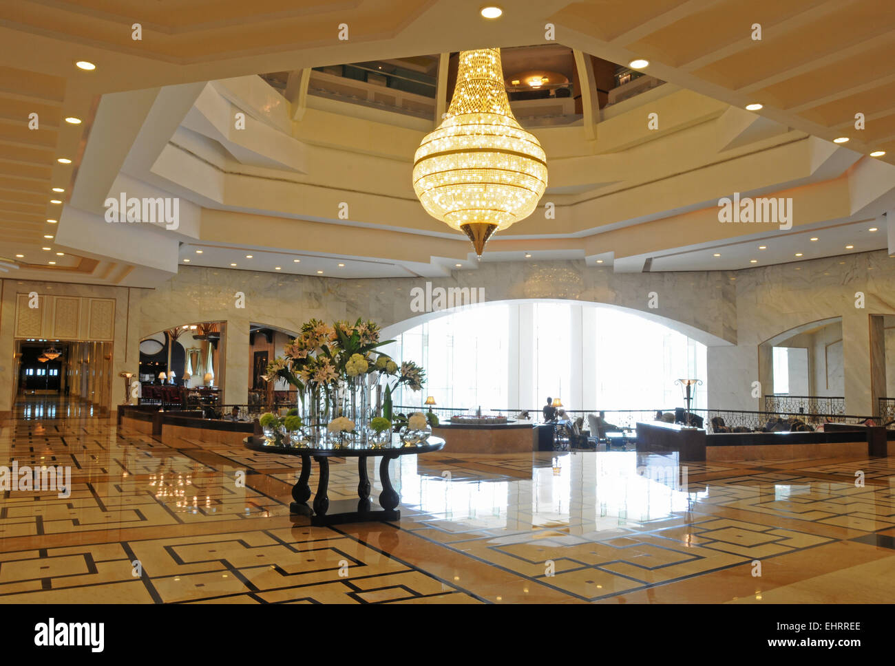 Hôtel The Ritz-Carlton, Doha, Qatar. Moyen Orient. Banque D'Images