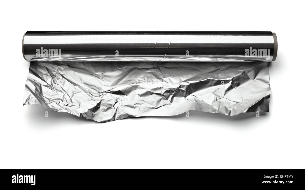 papier d’aluminium Banque D'Images