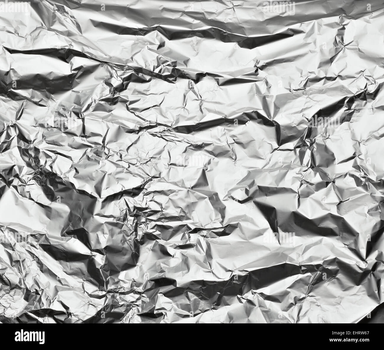 papier d’aluminium Banque D'Images