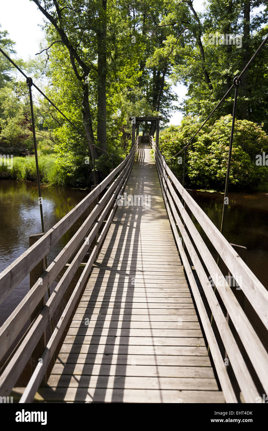 Pont de corde Banque D'Images