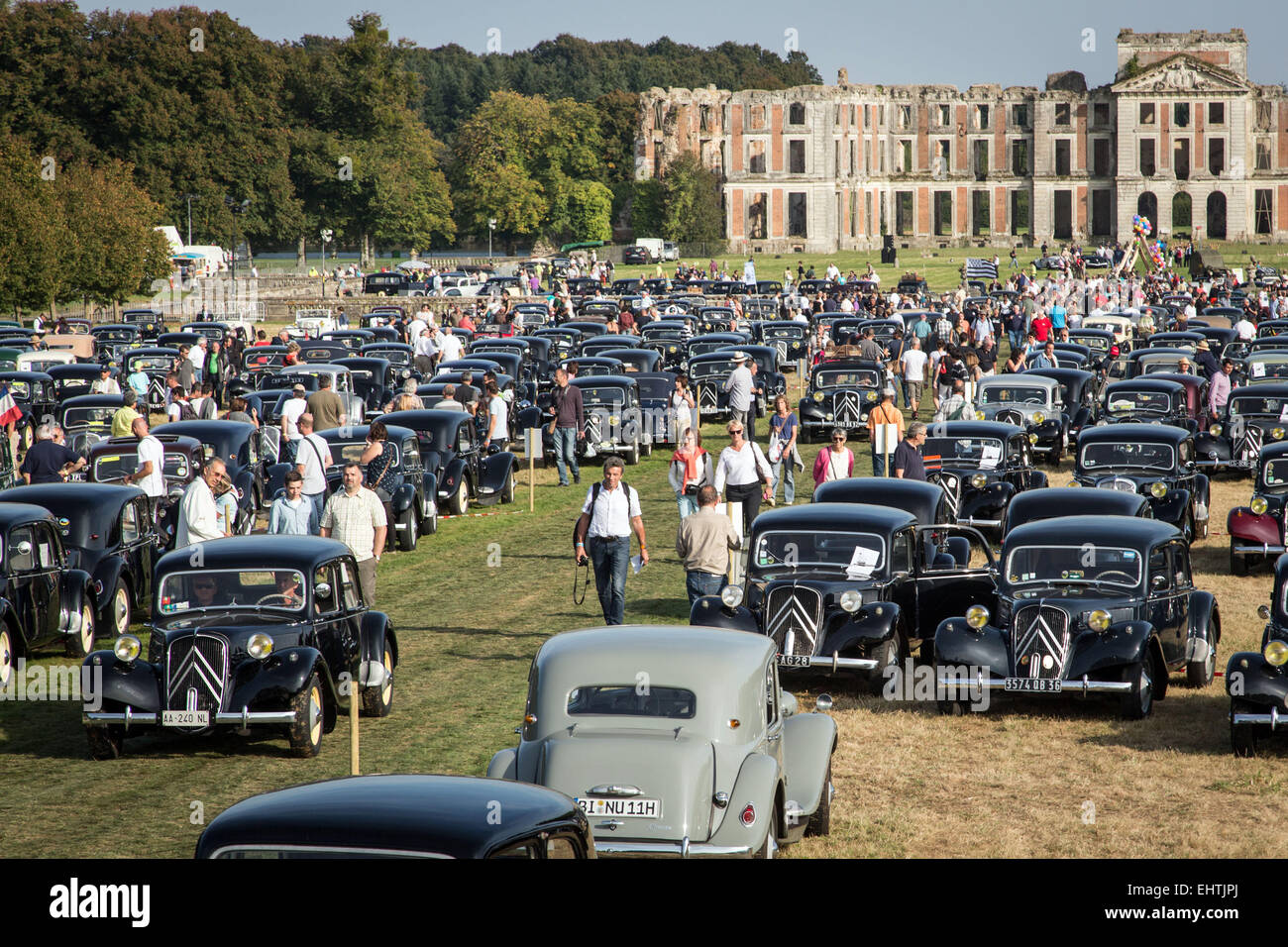 80 ANS DE LA CITROEN TRACTION AVANT 'TRACTION AVANT', FRANCE Banque D'Images