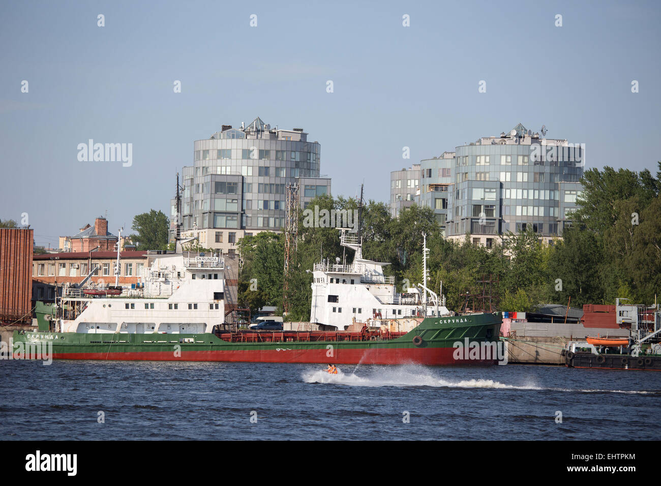 ILLUSTRATION DE LA VILLE DE SAINT PETERSBURG, Russie Banque D'Images