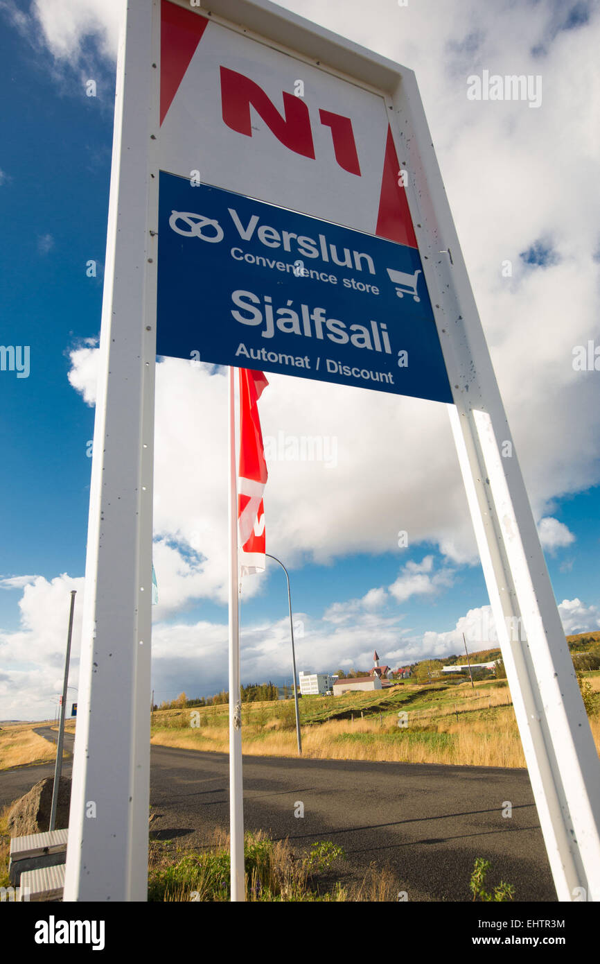 Un voyage en Islande, EUROPE Banque D'Images