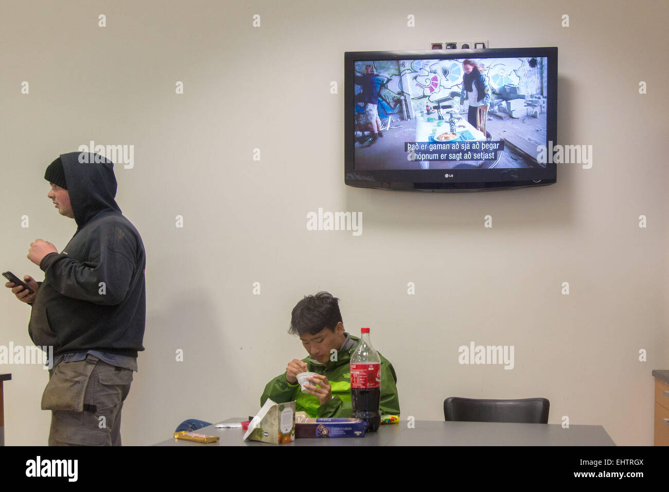 Un voyage en Islande, EUROPE Banque D'Images