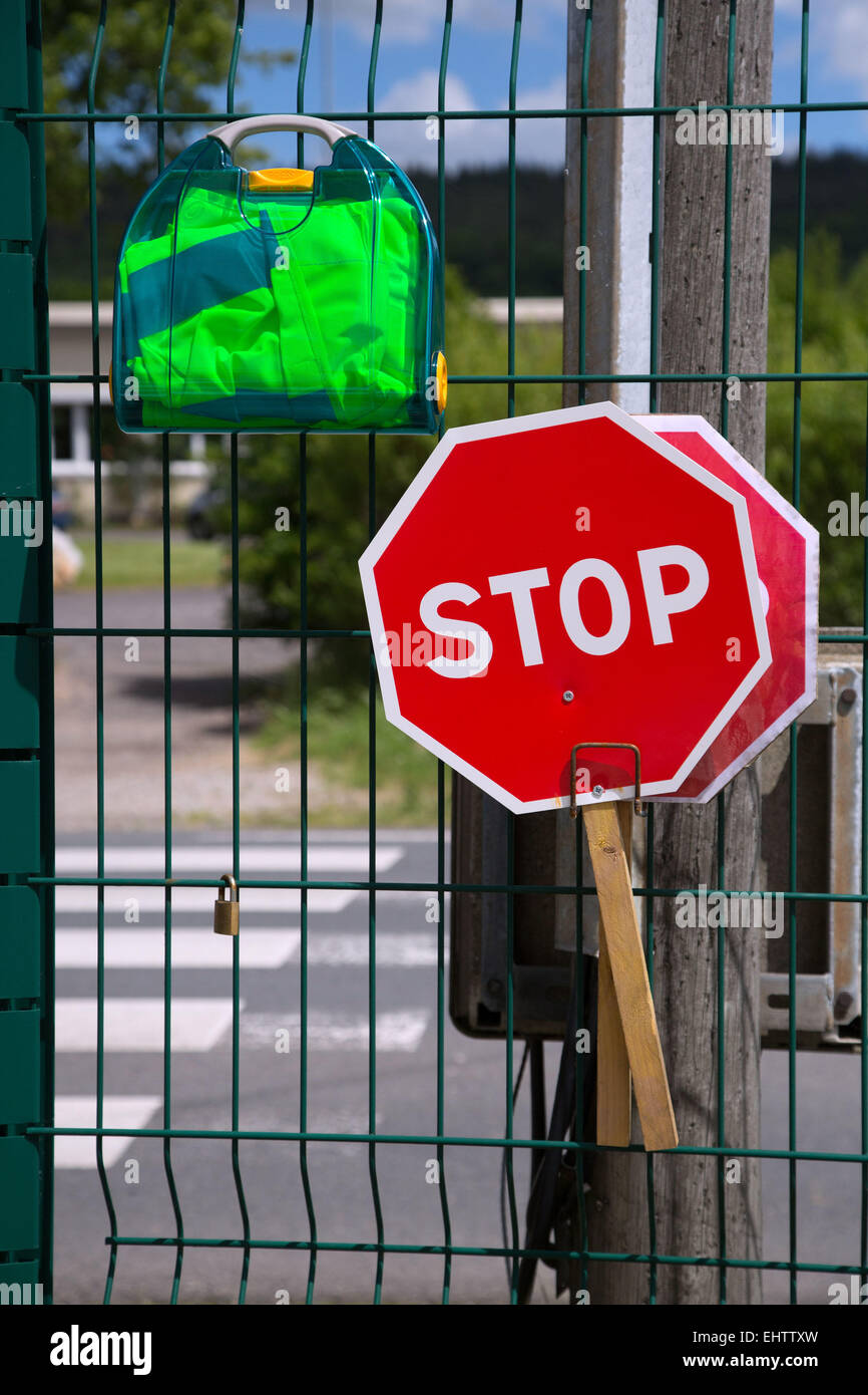 ILLUSTRATION DE LA SÉCURITÉ ROUTIÈRE, Banque D'Images