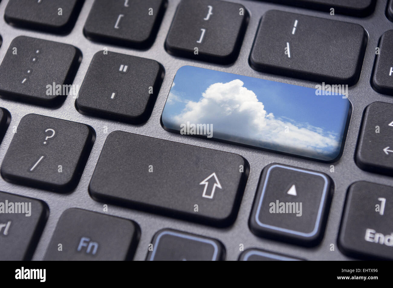 le cloud computing Banque D'Images