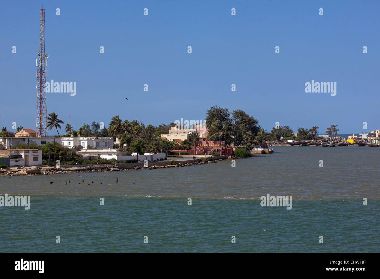 ILLUSTRATION DE L'Afrique de l'Ouest (Sénégal) Banque D'Images