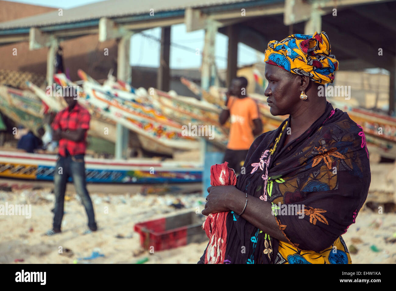 ILLUSTRATION DE L'Afrique de l'Ouest (Sénégal) Banque D'Images