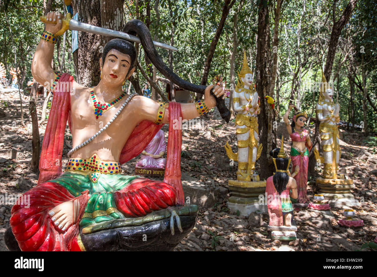 Le bouddhisme en Thaïlande, EN ASIE DU SUD-EST Banque D'Images