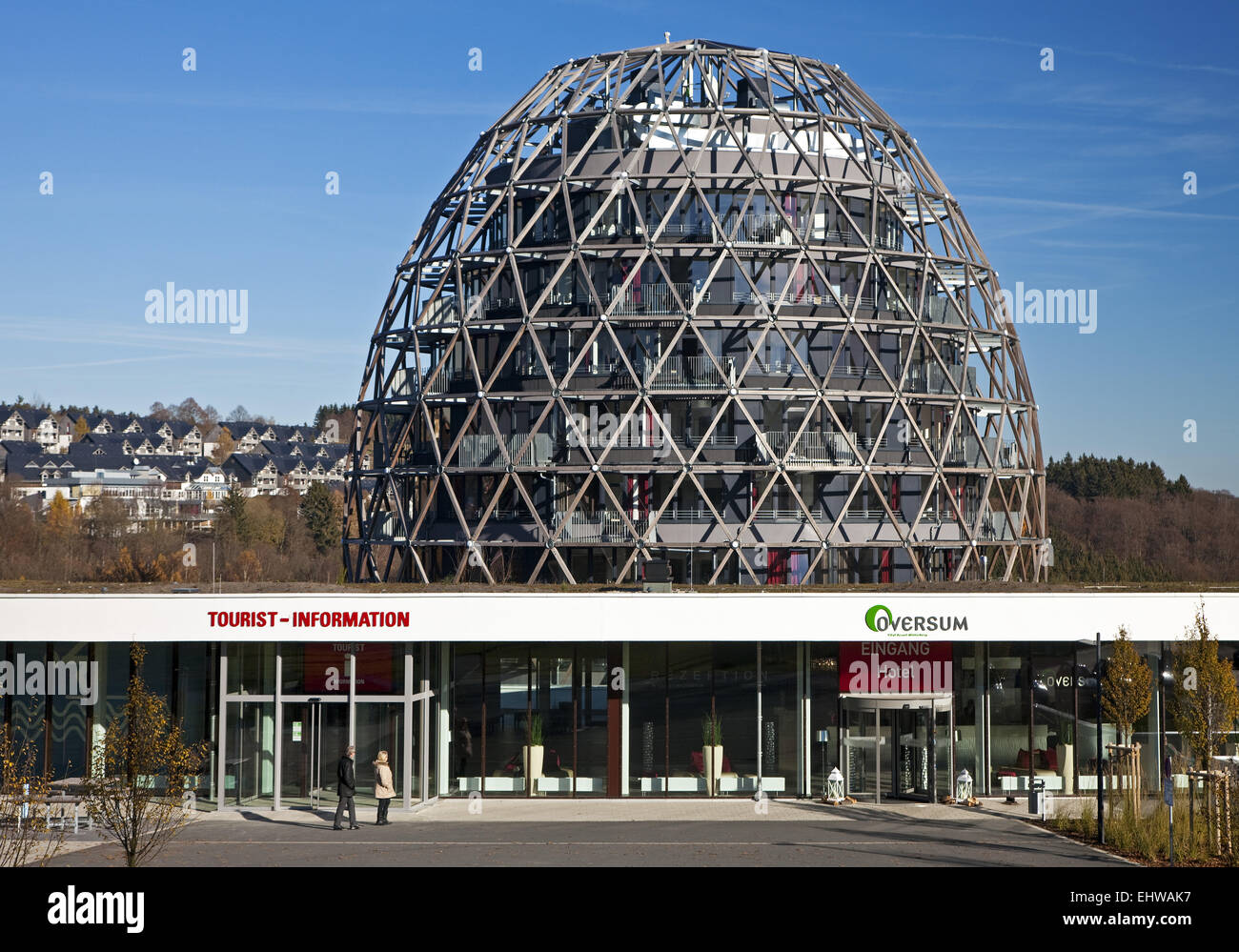 L'Oversum à Winterberg en Allemagne. Banque D'Images