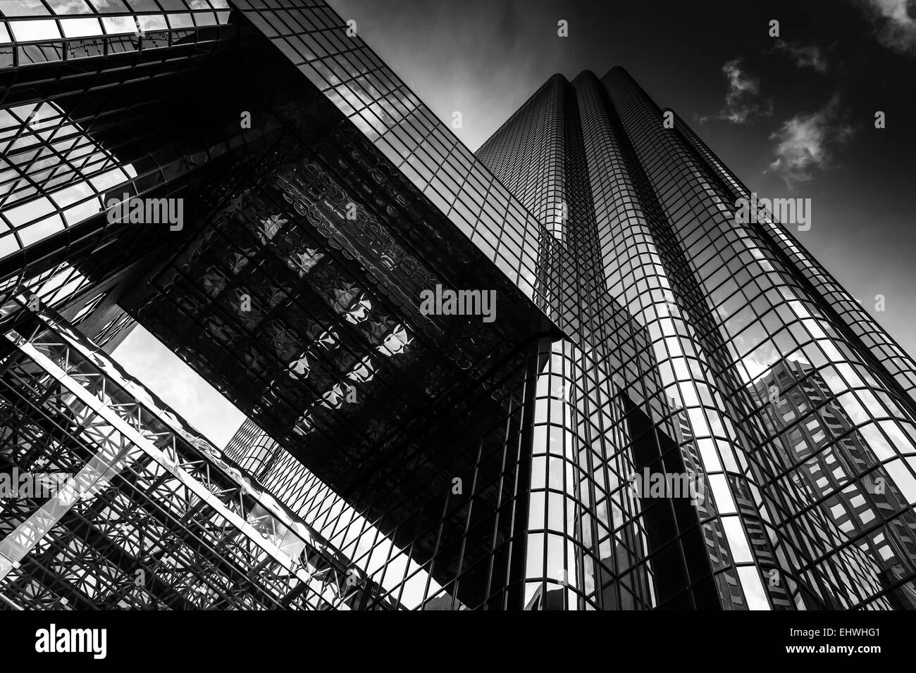 Lieu d'échange, à Boston, Massachusetts. Banque D'Images