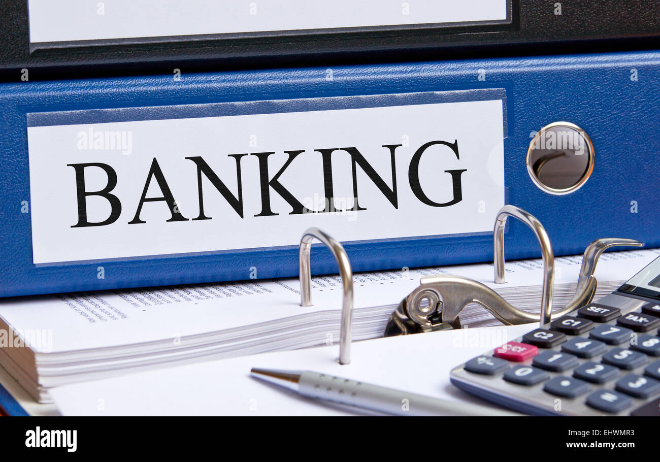 Services bancaires Banque D'Images