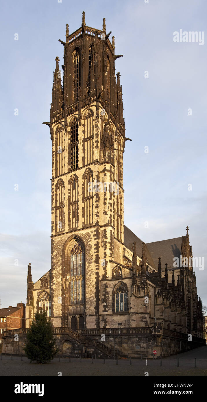 Salvator Church à Duisburg, en Allemagne. Banque D'Images