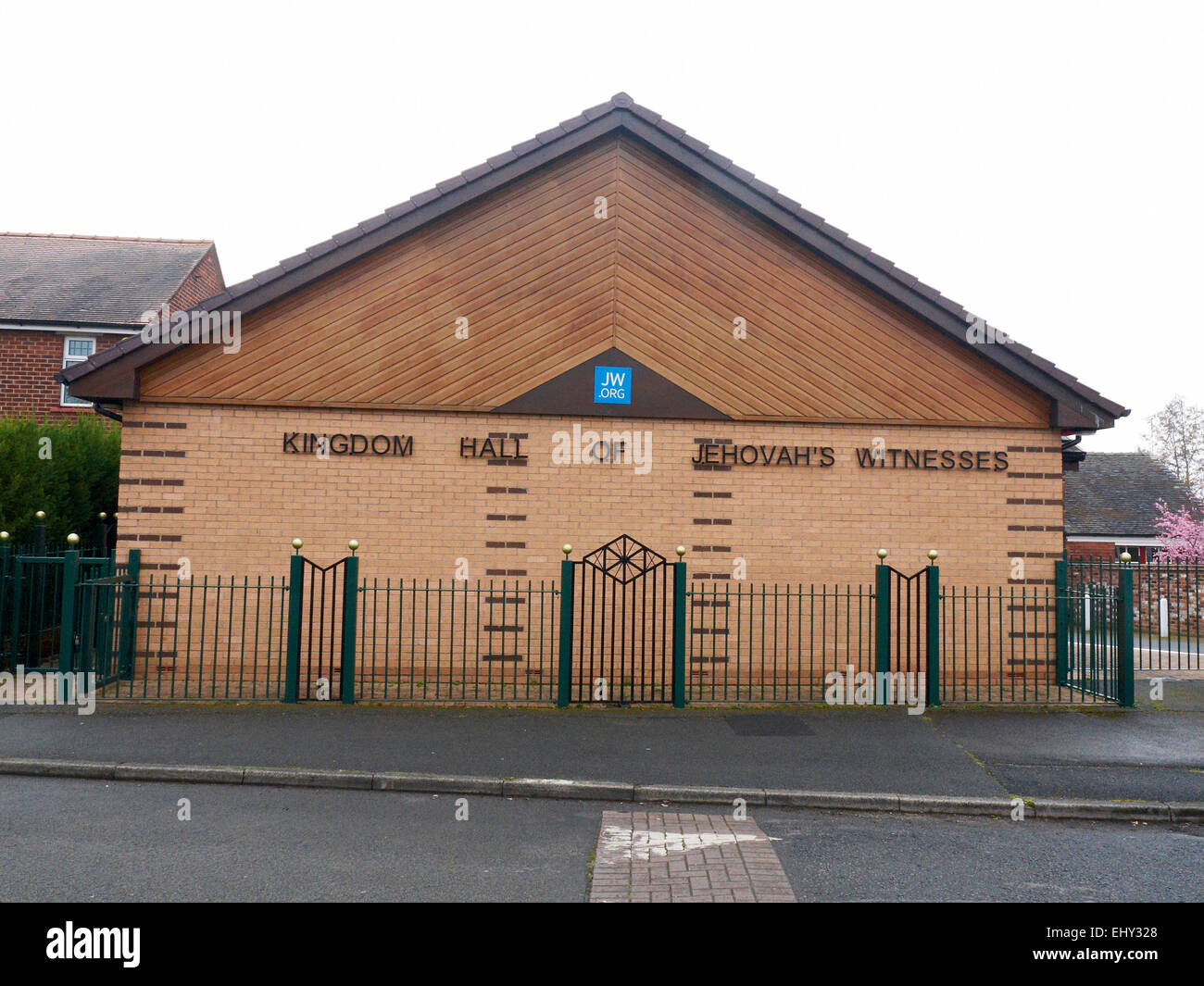 Salle du Royaume des Témoins de Jéhovah de Wheelock Cheshire UK Banque D'Images