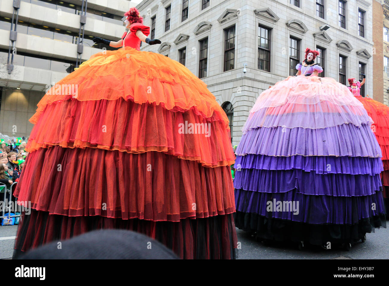 Dublin, Irlande. 17 mars, 2015. St Patrick's Day Parade La ville de Dublin. Credit : Jimmy Whhittee/Alamy Live News Banque D'Images