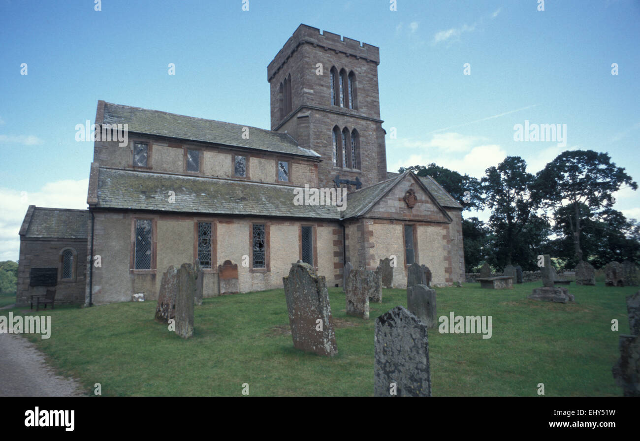 St Michaels Church, Lowther Estate, Cumbria Banque D'Images