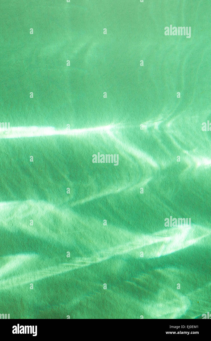 Lumière abstraite vert texture de fond de réflexion Banque D'Images