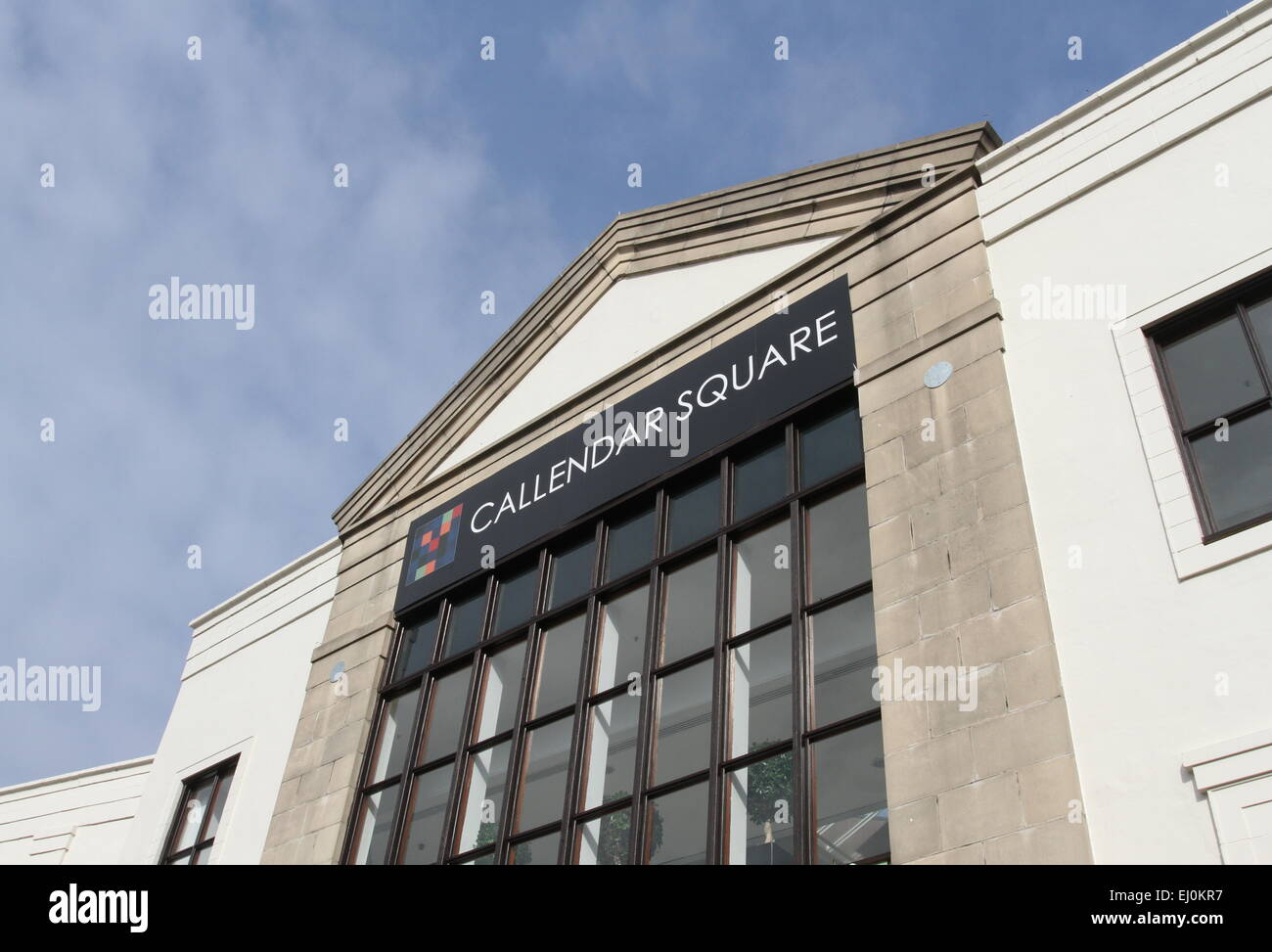 Callendar Square Shopping Centre Falkirk Scotland Mars 2015 Banque D'Images