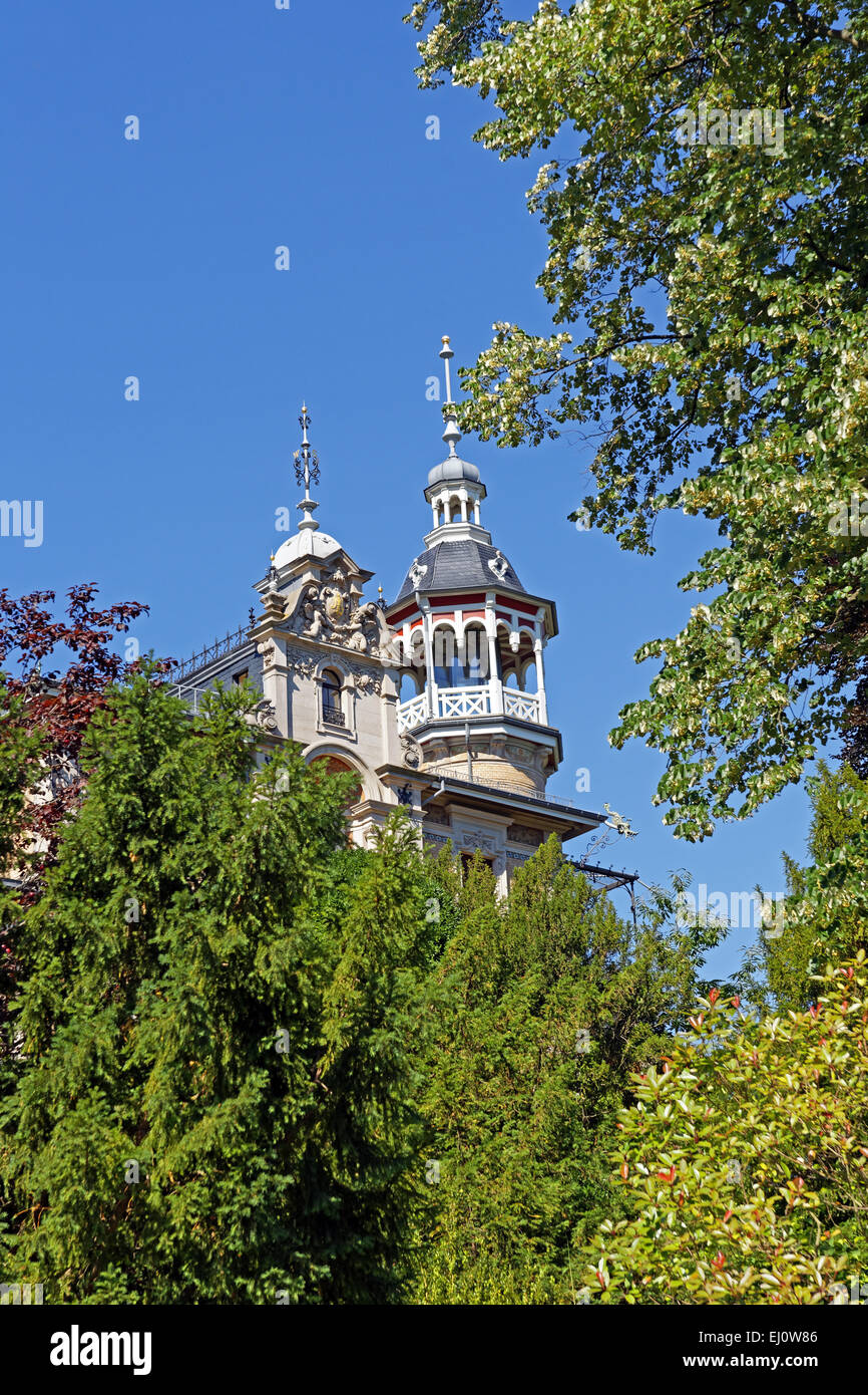 L'Europe, Allemagne, Europe, Rhénanie-Palatinat, Neustadt, route des vins, Neustadt an der Weinstrasse, Sulzwiesenweg du vigneron, vil Banque D'Images