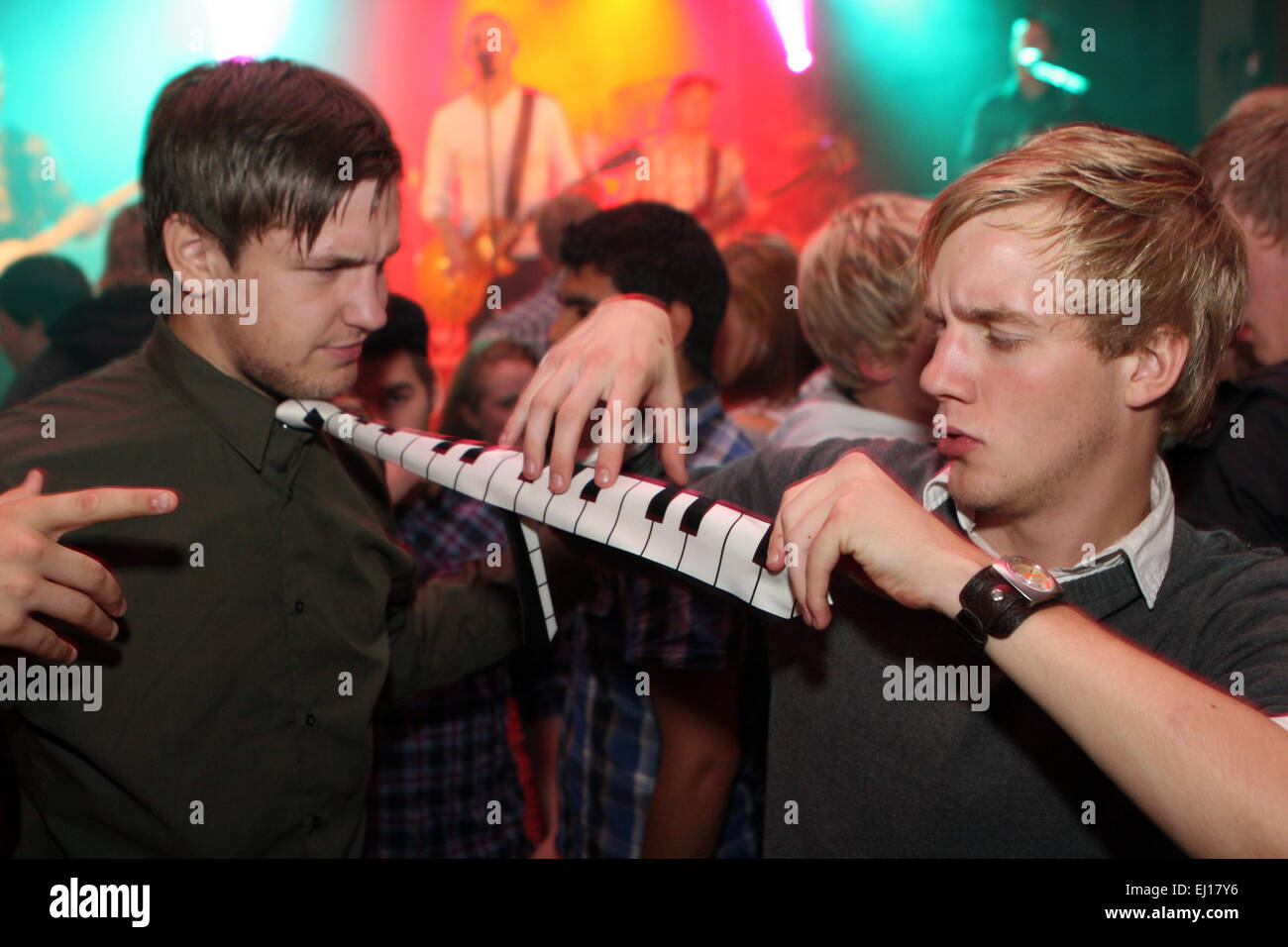 La vie nocturne. Reykjavik, Islande. Banque D'Images
