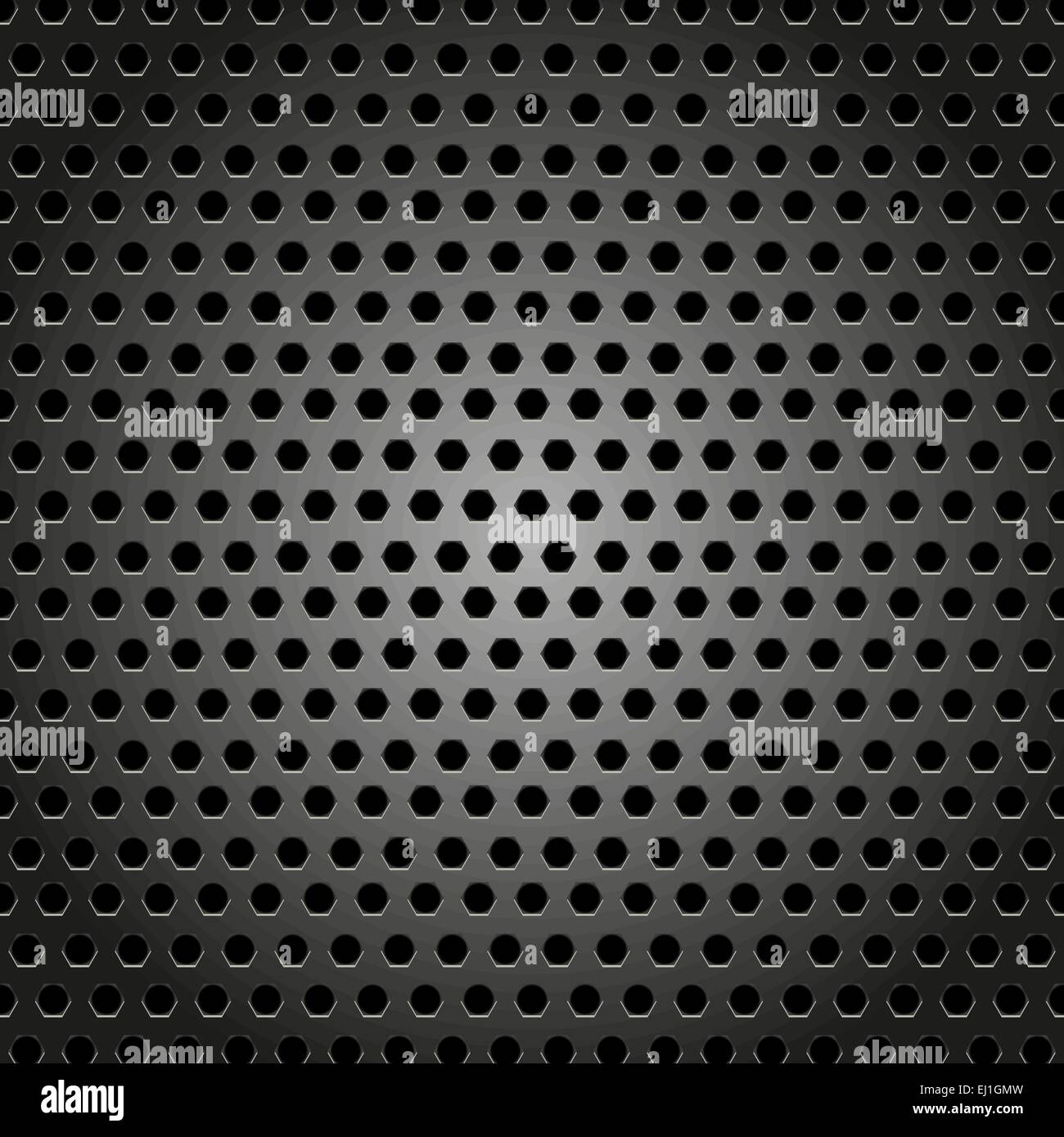 Abstract metal background design pattern hexagonal avec concept, vector illustration Illustration de Vecteur