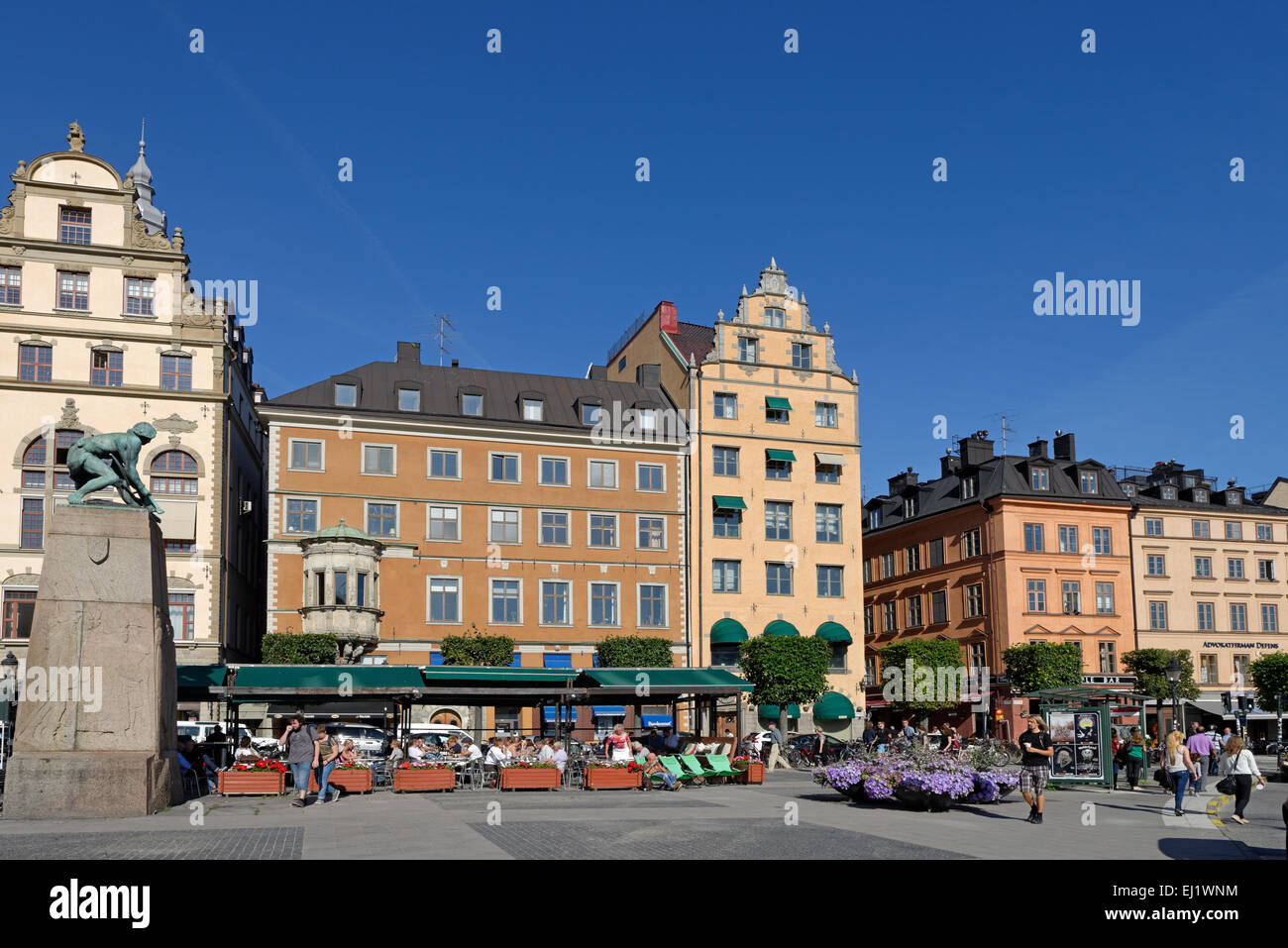 Kornhamnstorg, Gamla Stan, Stockholm, Suède Banque D'Images