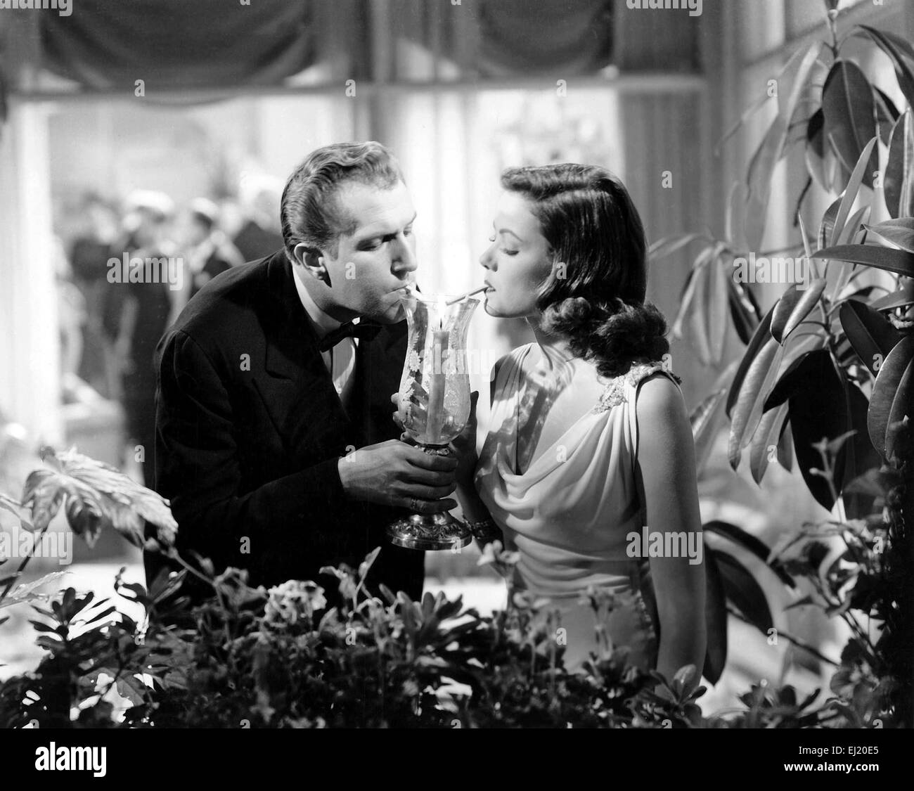 Laura Année : 1944 USA Réalisation : Otto Preminger Vincent Price, Gene Tierney Banque D'Images