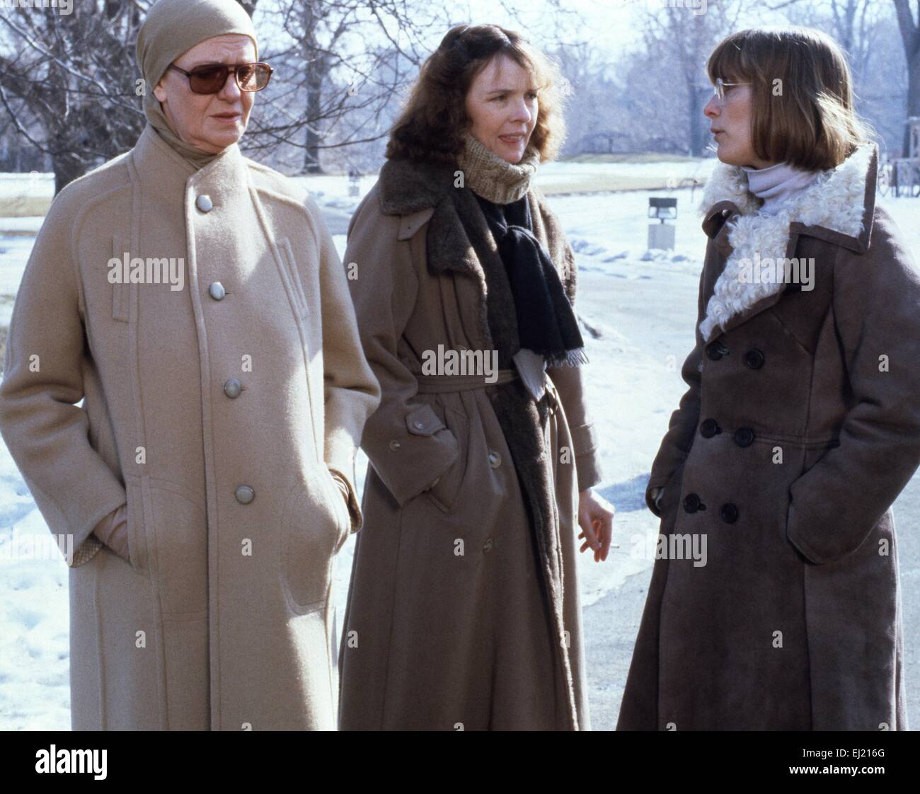 Année : 1978 intérieurs USA Réalisation : Woody Allen Geraldine Page, Diane Keaton, Mary Beth blessé Banque D'Images