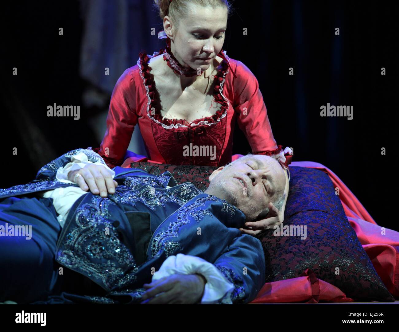 L'année 2014 Variations Casanova France / Portugal Réalisateur : Michael Sturminger John Malkovich, Ingeborga Dapkunaite Banque D'Images