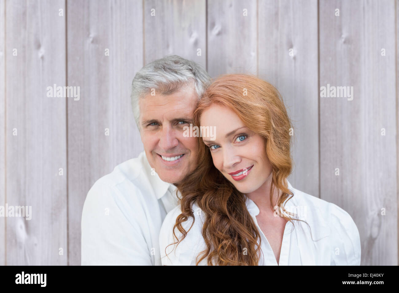 Image composite du couple aimant Banque D'Images