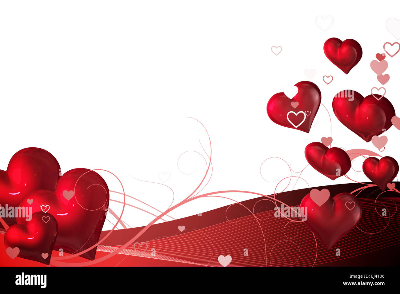 Coeur de la saint valentin Banque de photographies et d’images à haute