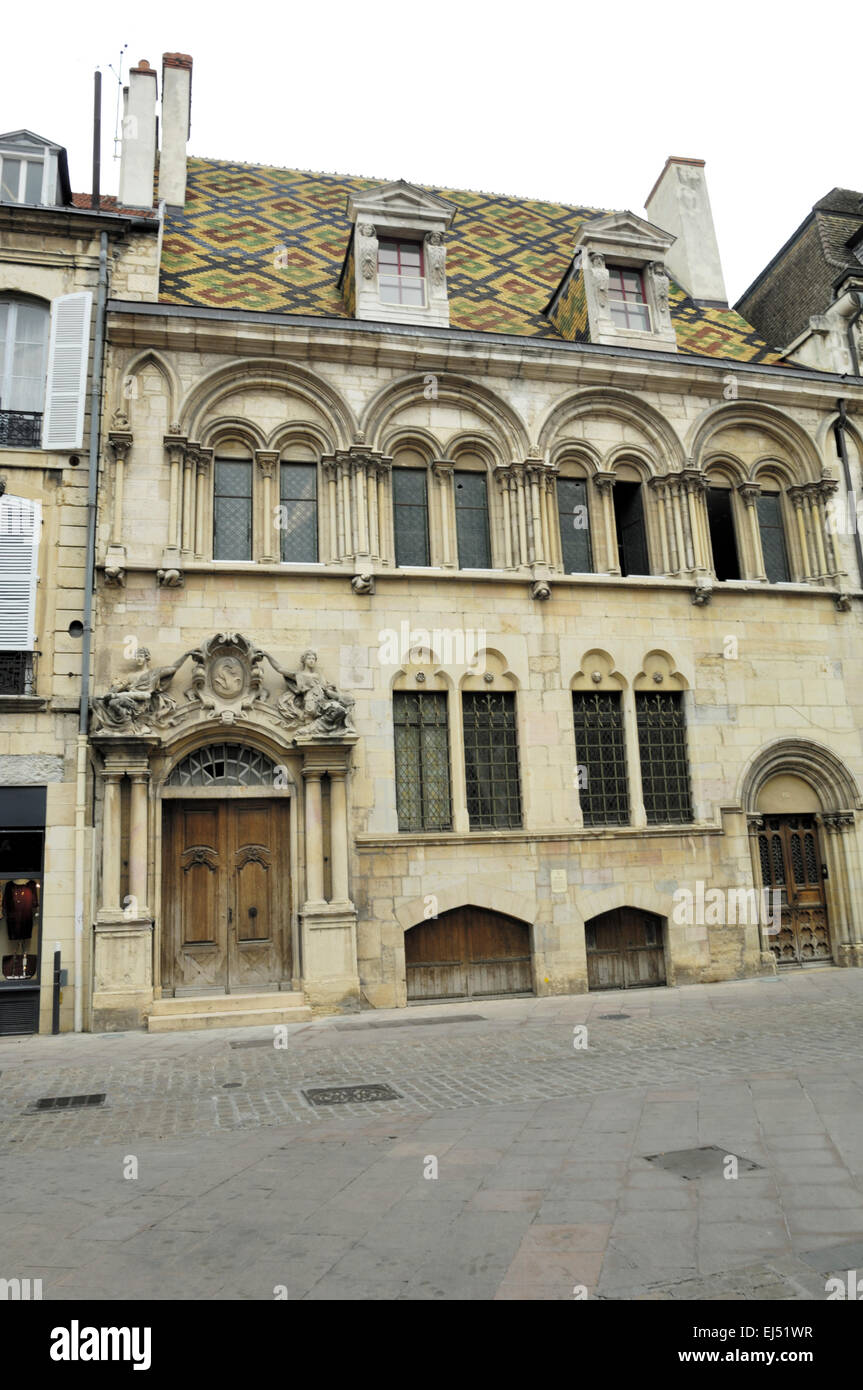 L'Hôtel Aubriot, Dijon Banque D'Images