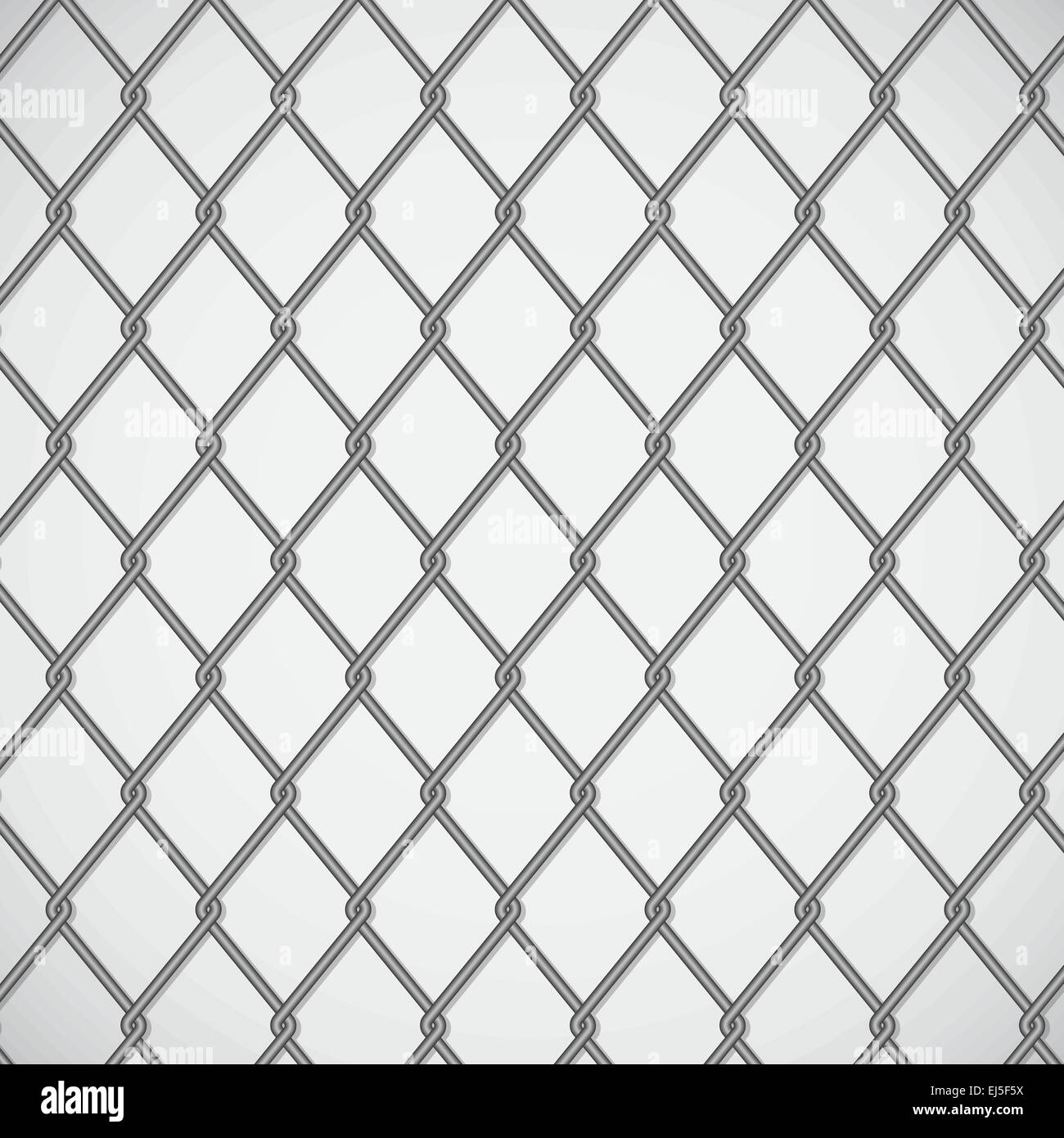 Grillage sur fond blanc, vector illustration Image Vectorielle Stock