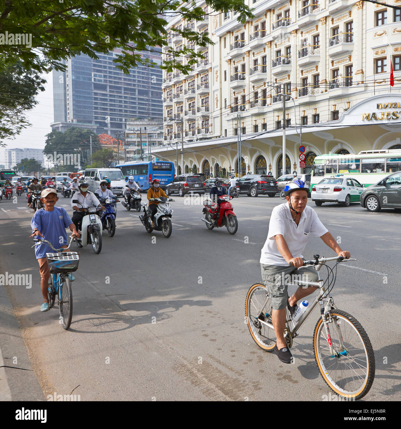 District 1, Ho Chi Minh City, Vietnam. Banque D'Images