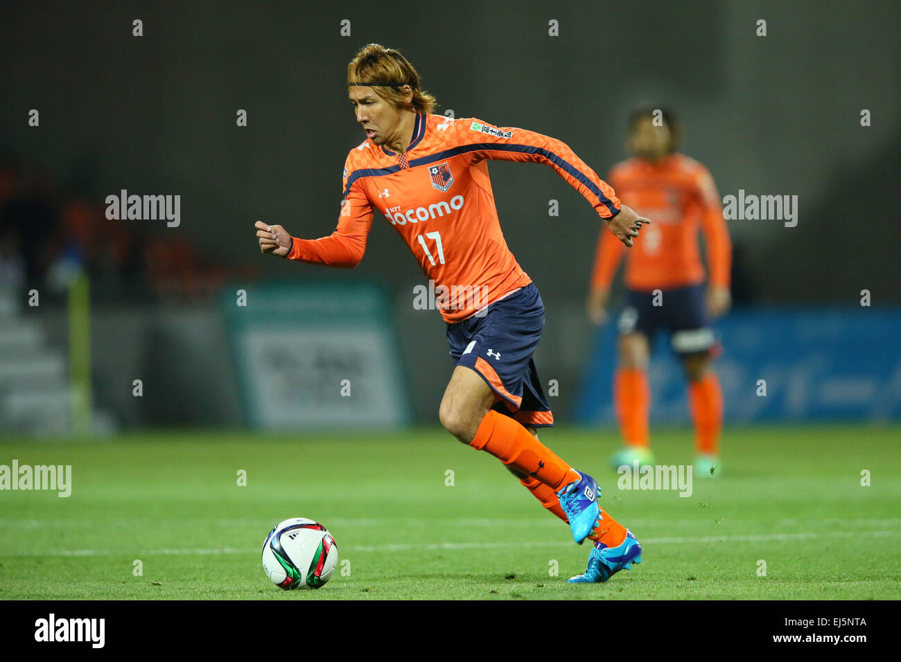 Shigeru Yokotani (Ardija), le 21 mars 2015 - Football : Football /2015 J2 match de championnat entre Omiya Ardija Kyoto Sanga 2-1 à Nack5 Stadium Omiya, Saitama, Japon. (Photo de YUTAKA/AFLO SPORT) [1040] Banque D'Images