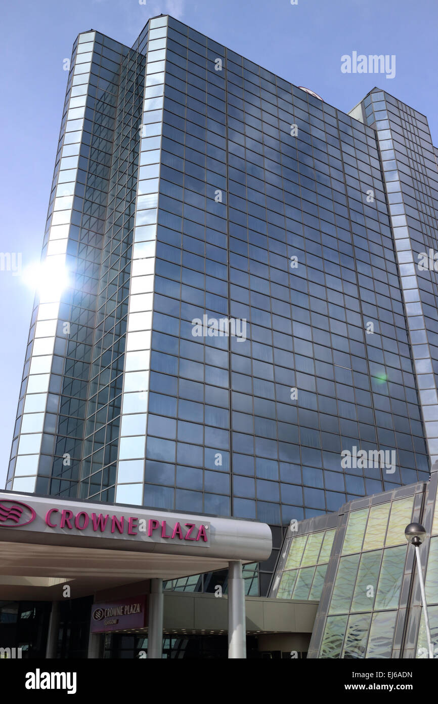 Crowne Plaza Hotel Glasgow Scotland UK Banque D'Images