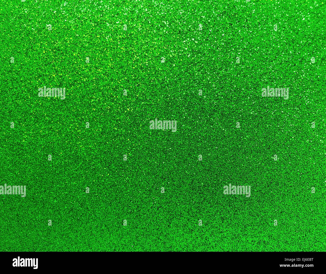 Kelly Green Glitter Sparkle texture de fond papier Gilttery brillant Banque D'Images