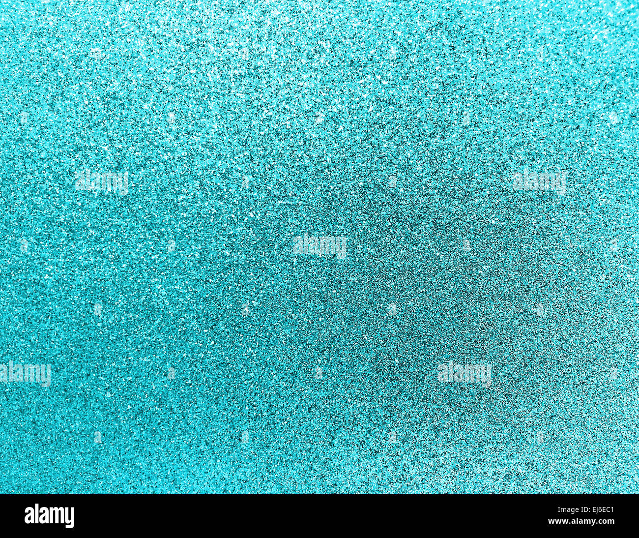 Aqua Blue Glitter Sparkle texture de fond papier Gilttery brillant Banque D'Images