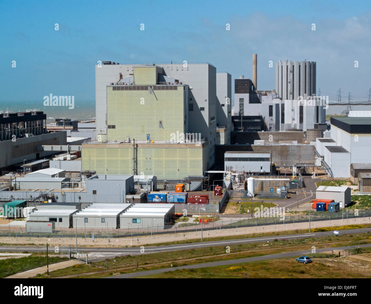 Dungess centrale nucléaire à Kent, England, UK Banque D'Images
