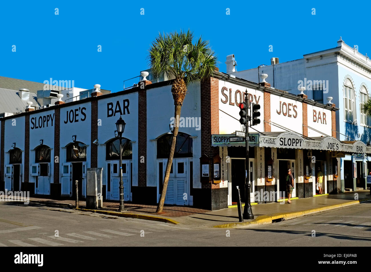 Sloppy Joe's Bar Key West FL Floride destination pour l'ouest de Tampa Crusie Caraïbes Banque D'Images