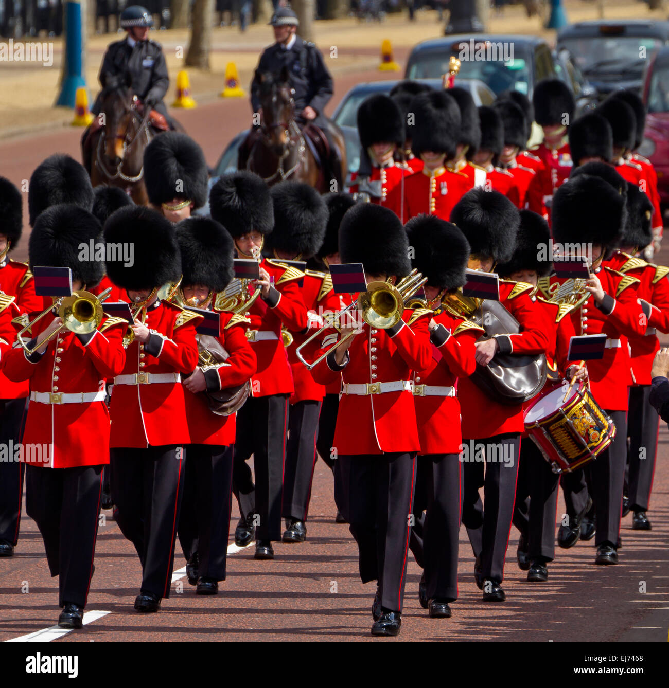 Grenadier Guards Londres Banque D'Images