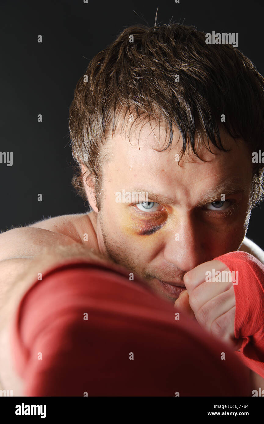 Portrait de chasse. Banque D'Images