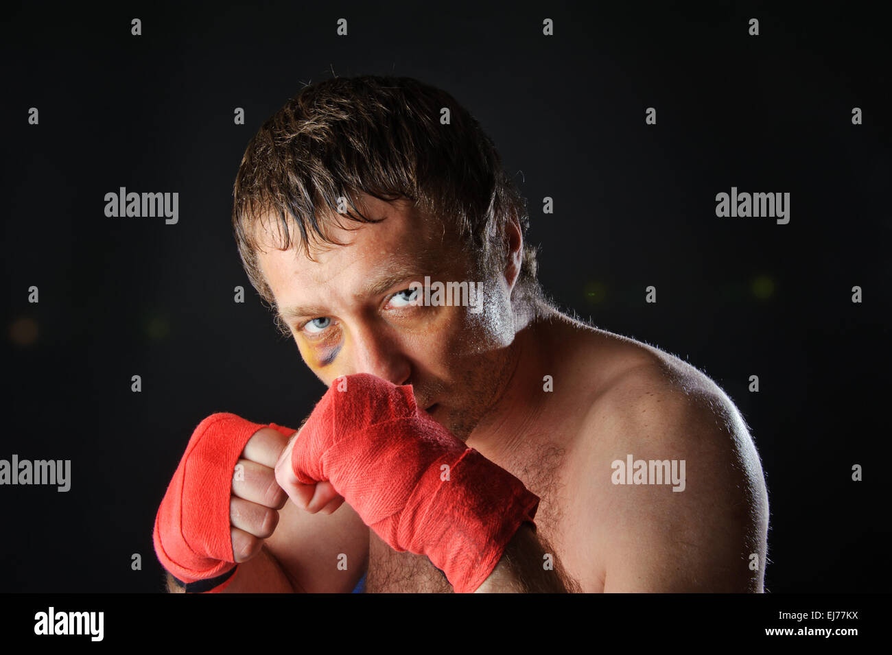 Portrait de chasse. Banque D'Images