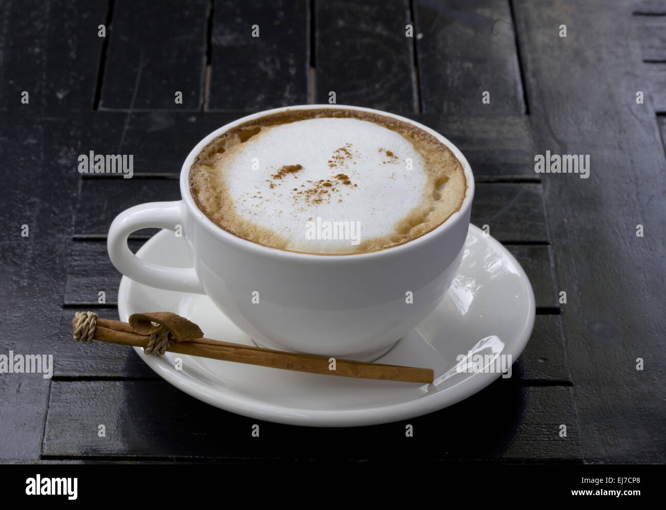 Tasse de café cappuccino Banque D'Images