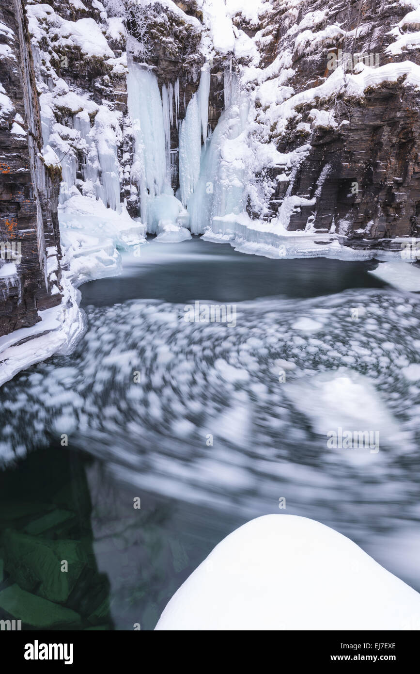 Abisko Abisko Canyon, NP, Laponie, Suède Banque D'Images